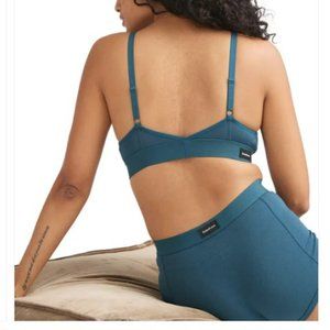 Teal Richer Poorer Bralette and Boxer Set